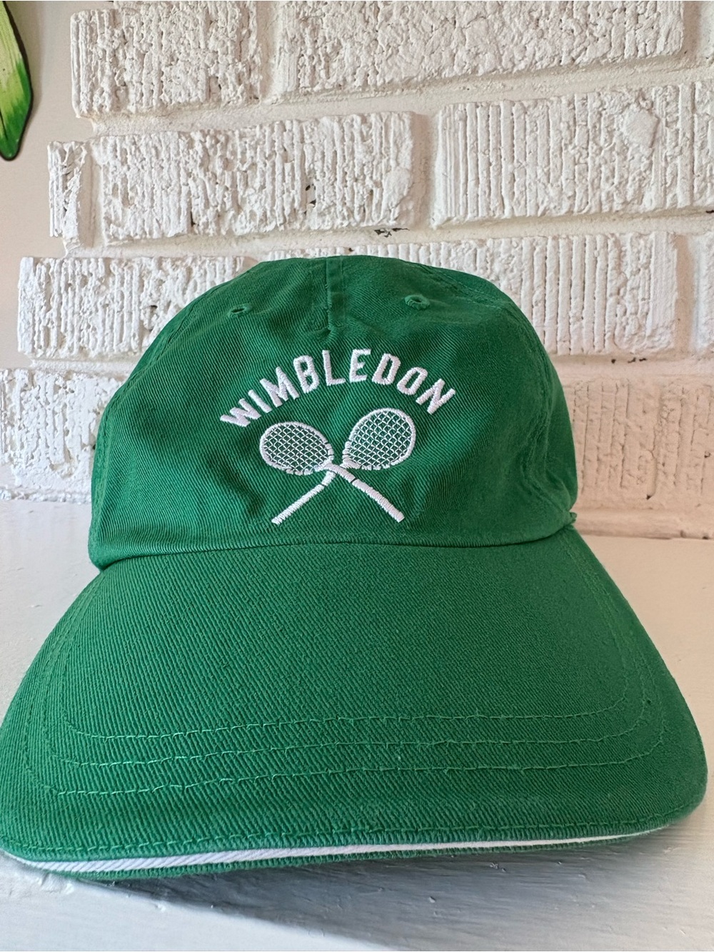 Wimbledon Green Tennis Hat